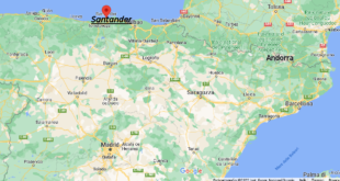 Dove si trova Santander Spagna