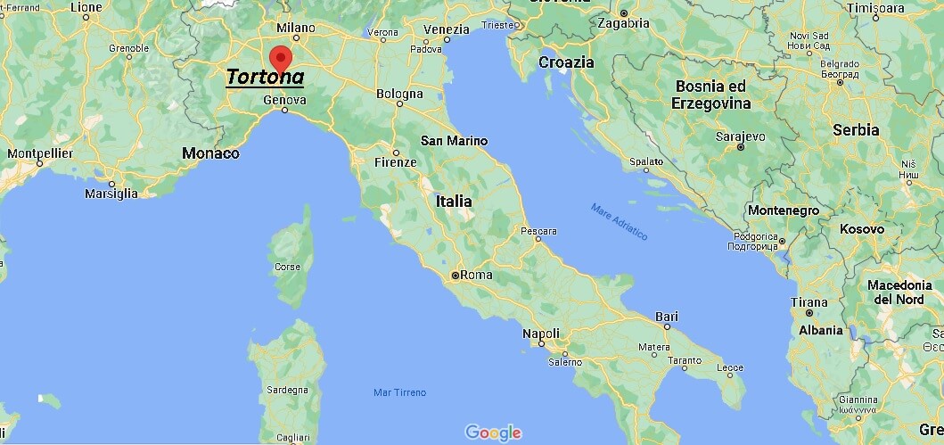 Dove si trova Tortona Italia