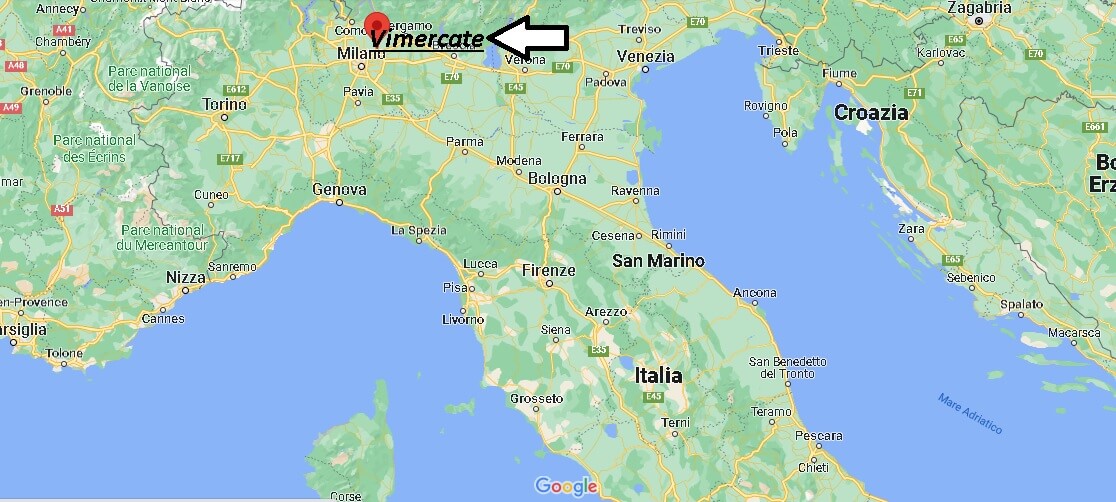 Dove si trova Vimercate Italia