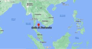 Dove si trova il Golfo di Thailandia