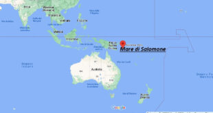 Dove si trova il Mare di Salomone