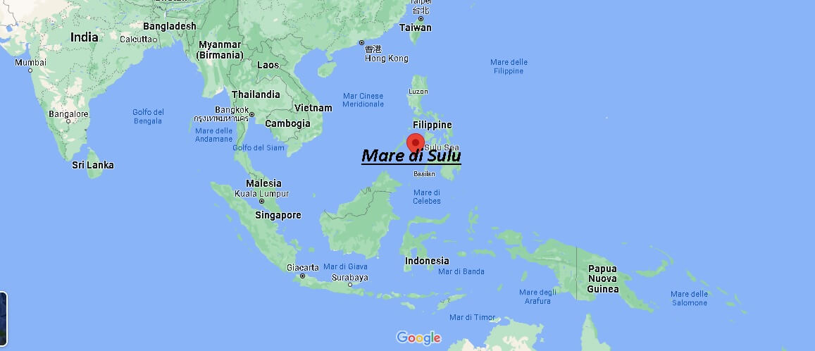 Dove si trova il Mare di Sulu