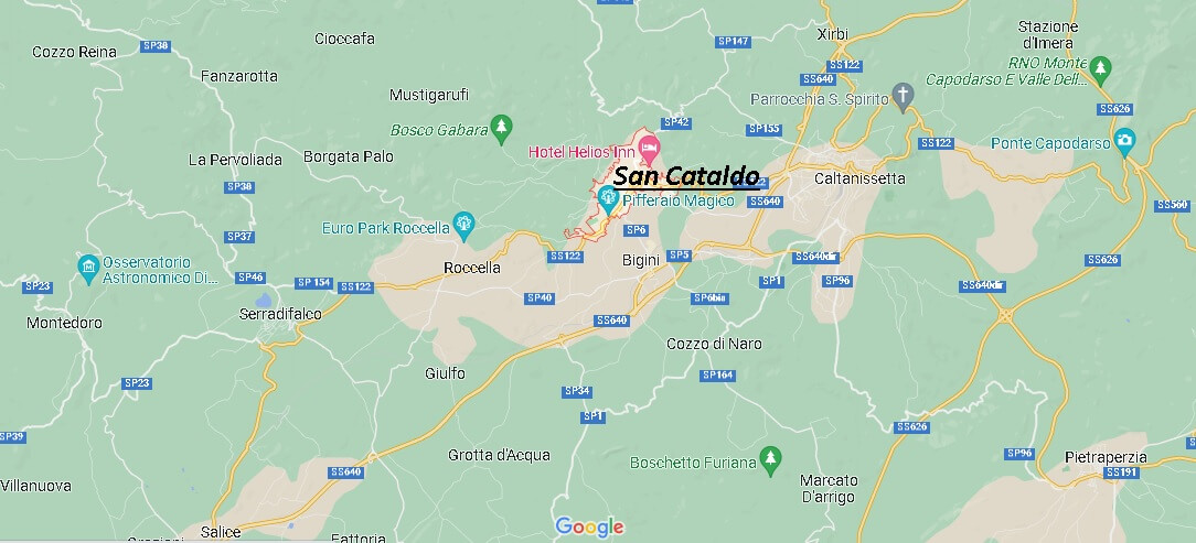 Mappa San Cataldo