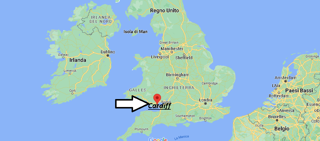 Dove si trova Cardiff