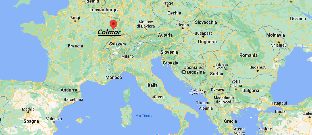 Dove si trova Colmar France