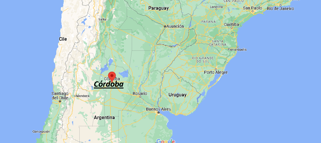 Dove si trova Córdoba Argentina