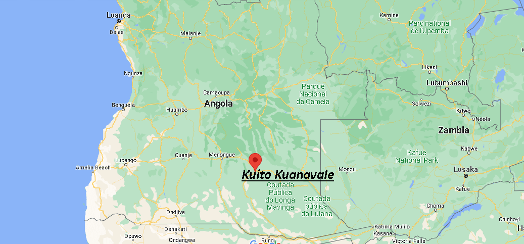 Dove si trova Kuito Kuanavale Angola