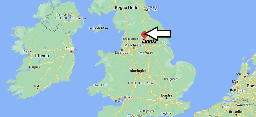 Dove si trova Leeds