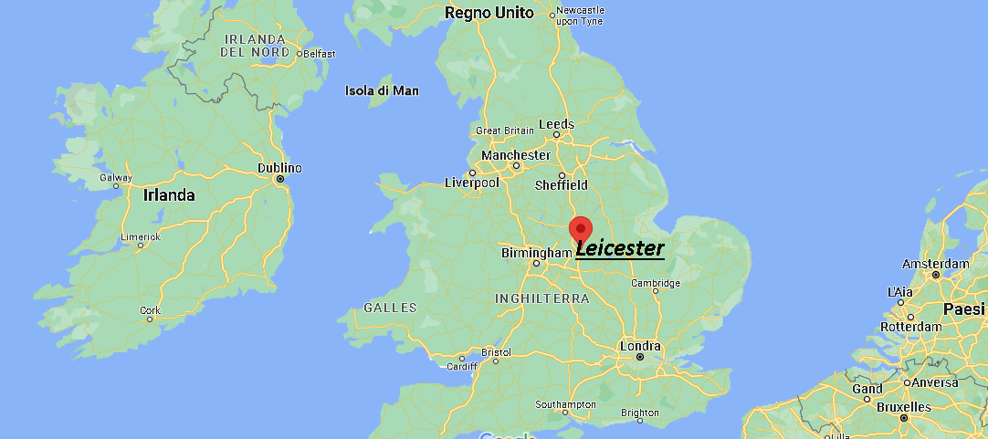 Dove si trova Leicester
