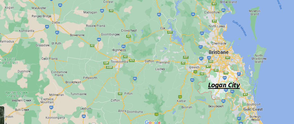Dove si trova Logan City Australia