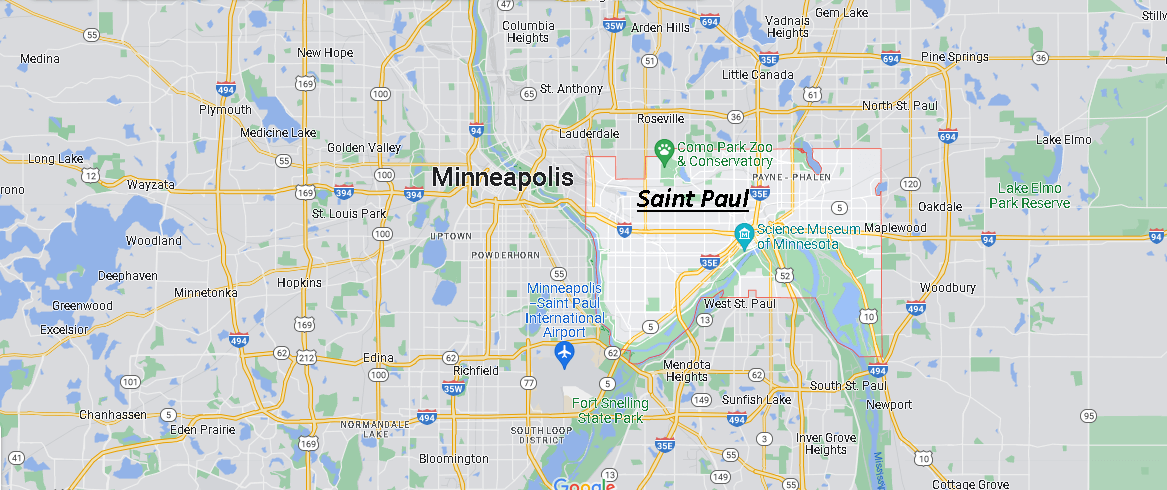 Dove si trova Saint Paul Stati Uniti