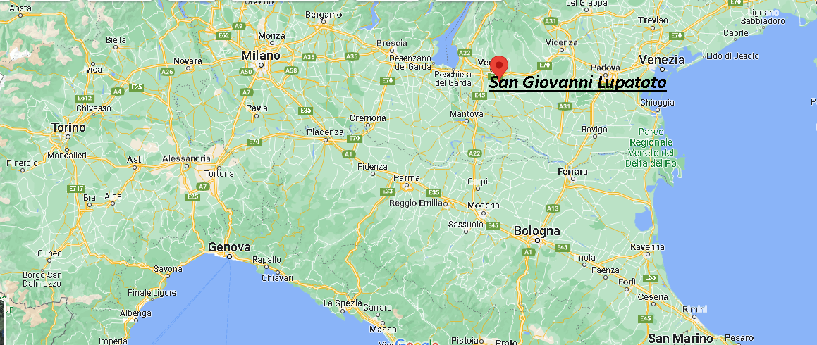 Dove si trova San Giovanni Lupatoto Italia