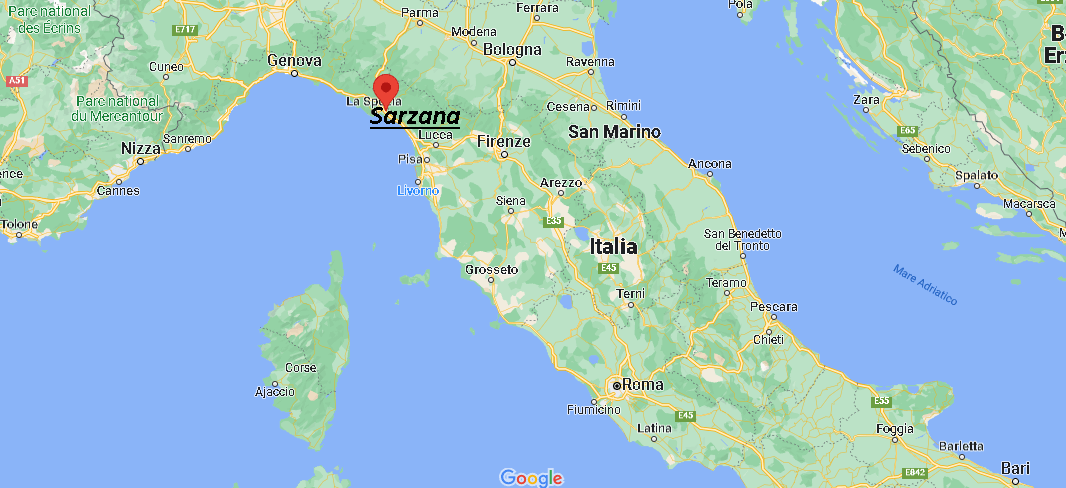 Dove si trova Sarzana Italia