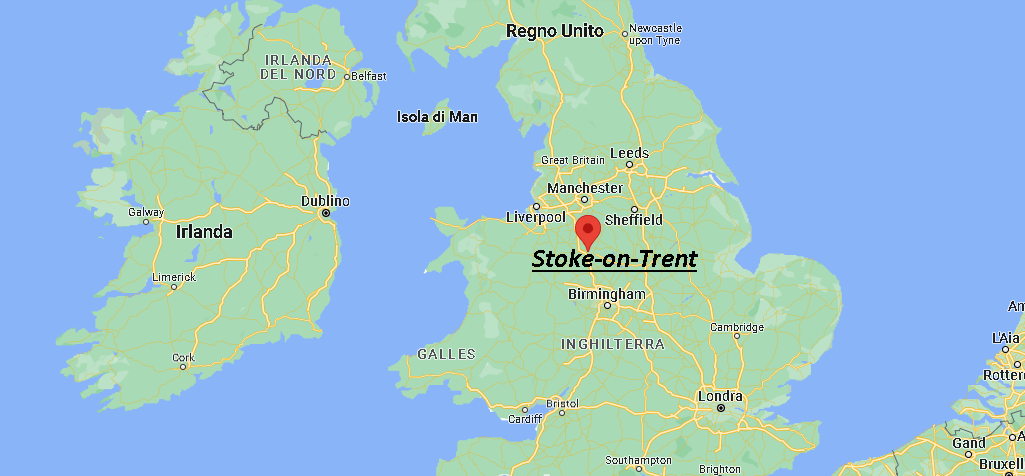 Dove si trova Stoke-on-Trent