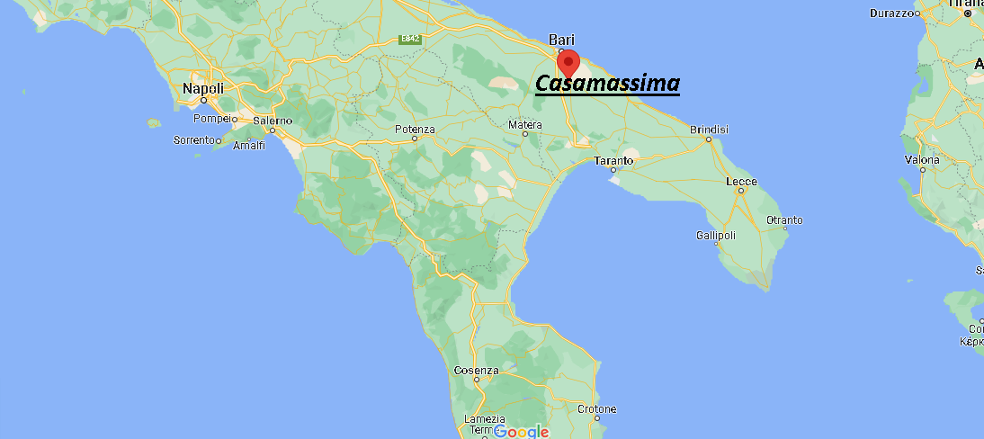 Dove si trova Casamassima