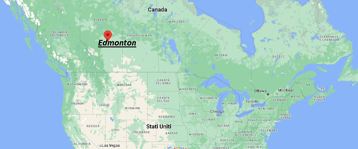 Dove si trova Edmonton Canada