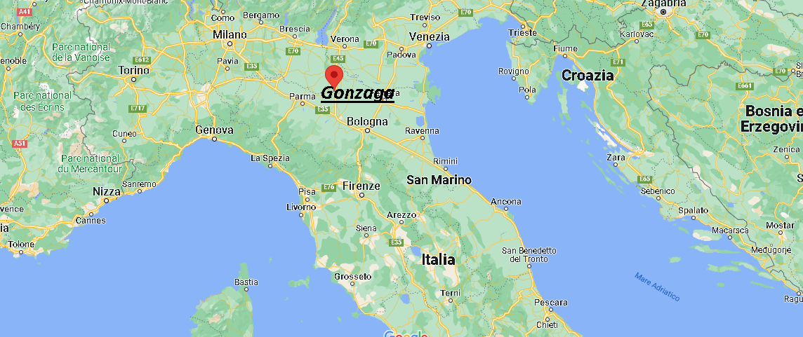 Dove si trova Gonzaga Italia