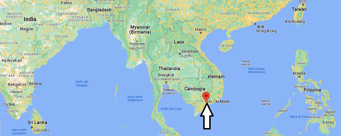 Dove si trova Ho Chi Minh Vietnam