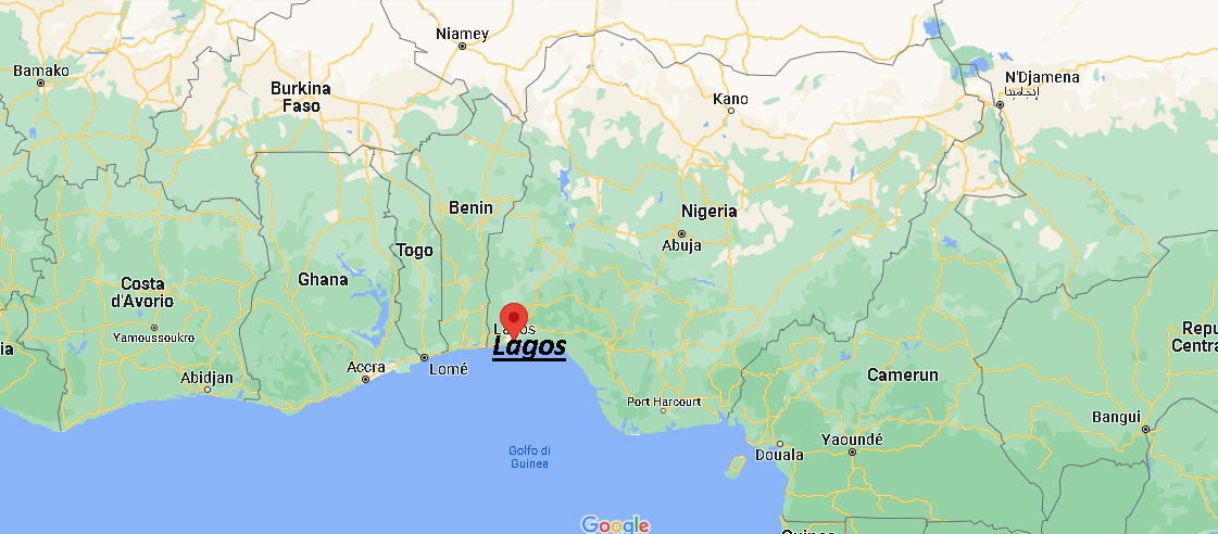 Dove si trova Lagos Nigeria