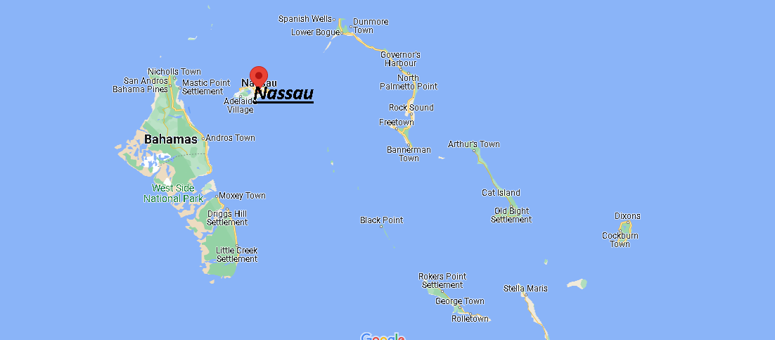 Dove si trova Nassau Bahamas