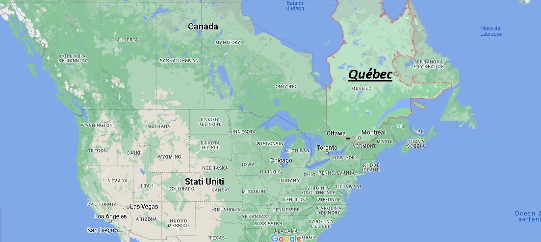 Dove si trova Québec Canada