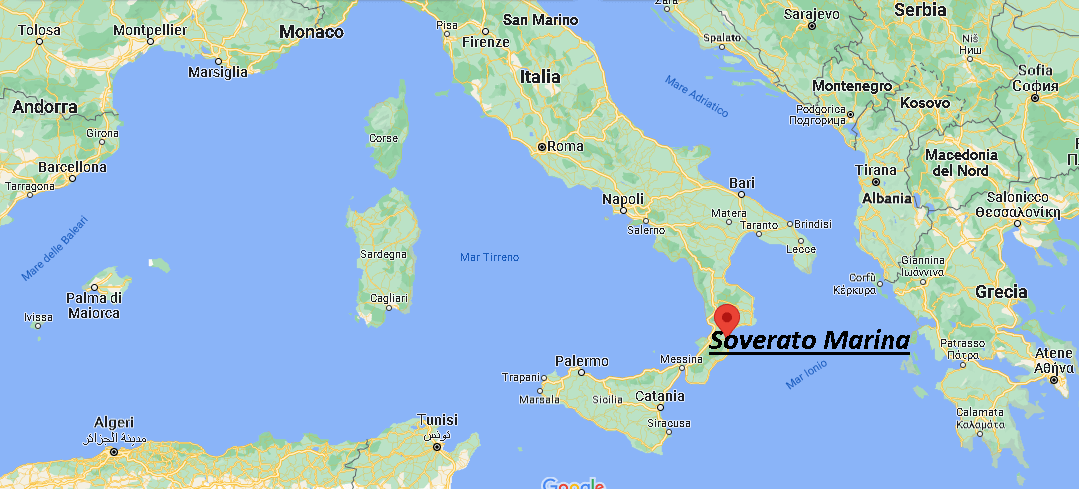 Dove si trova Soverato Marina Italia