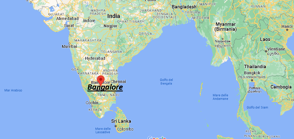 In che regione si trova Bangalore
