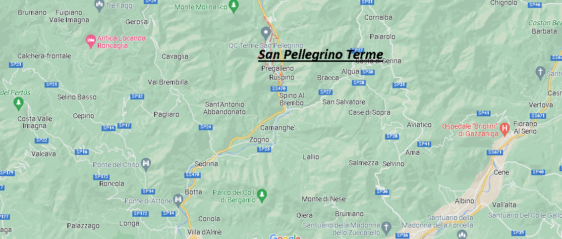 In quale regione si trova San Pellegrino Terme