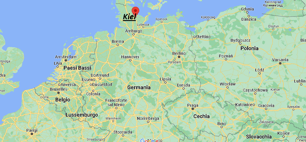 Dove si trova Kiel Germania