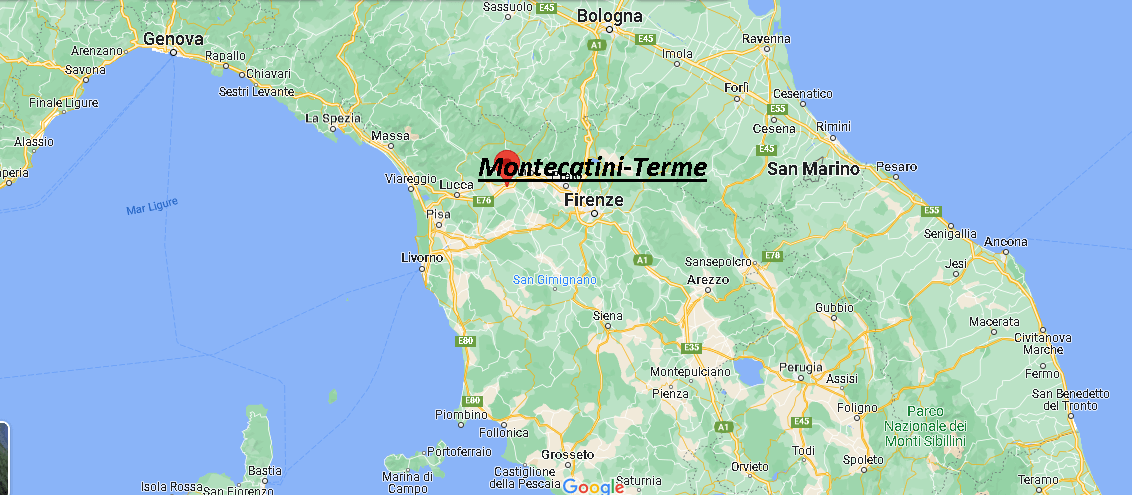 uvas estornudar Padre fage Dove si trova Montecatini-Terme Italia? Mappa Montecatini-Terme - Dove si  trova