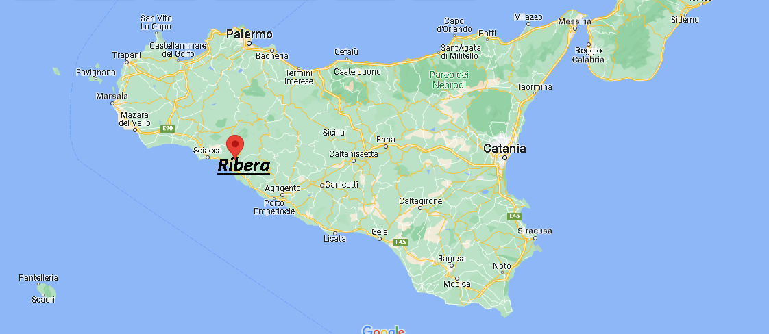 Dove si trova Ribera Italia