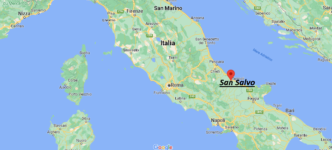 Dove si trova San Salvo Italia