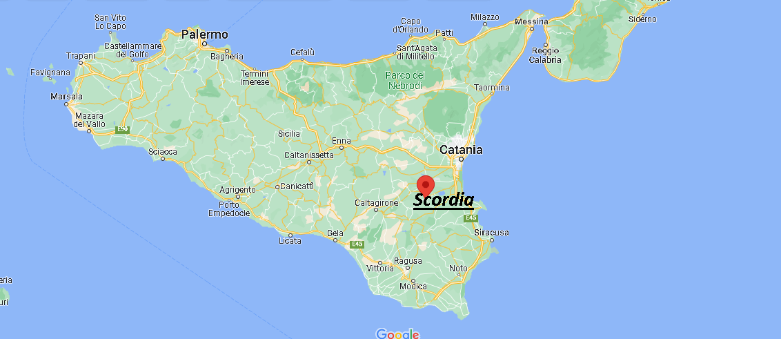 Dove si trova Scordia Italia