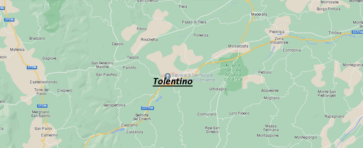 In quale regione si trova Tolentino