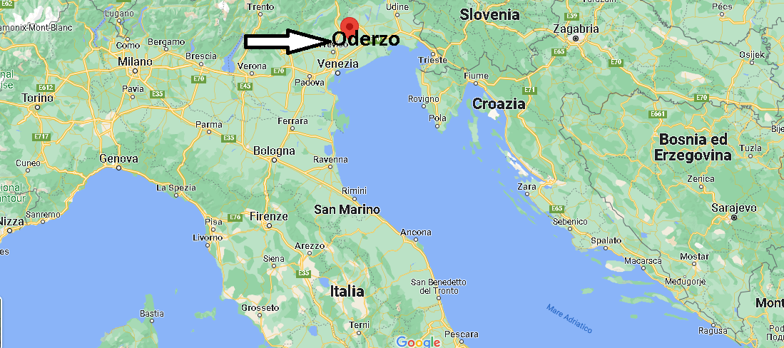 Dove si trova Oderzo Italia