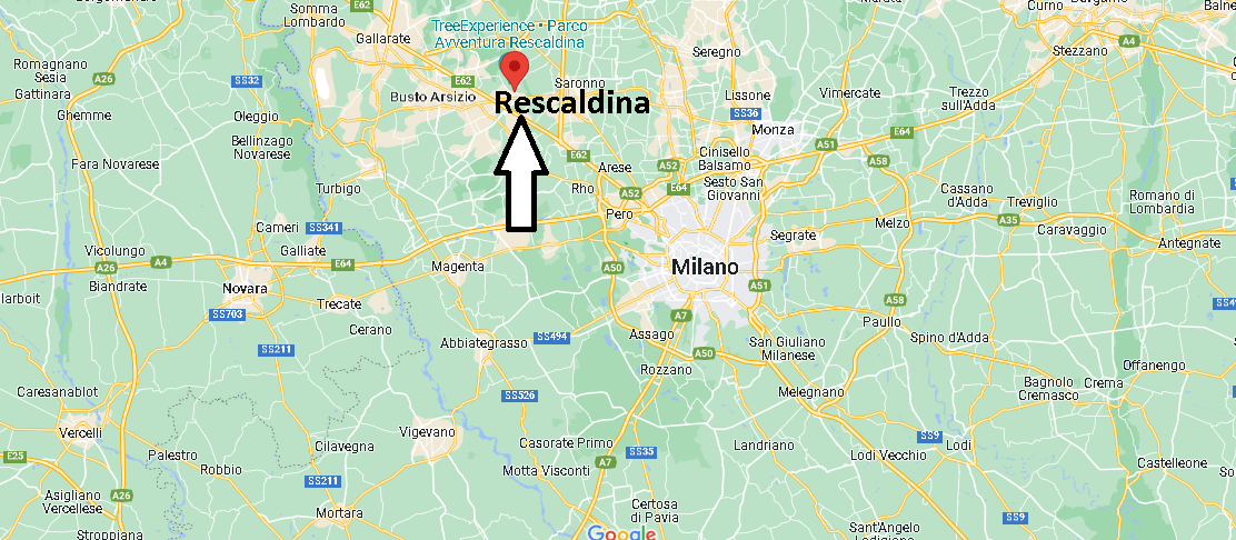 Dove si trova Rescaldina