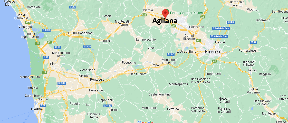 In quale provincia si trova Agliana