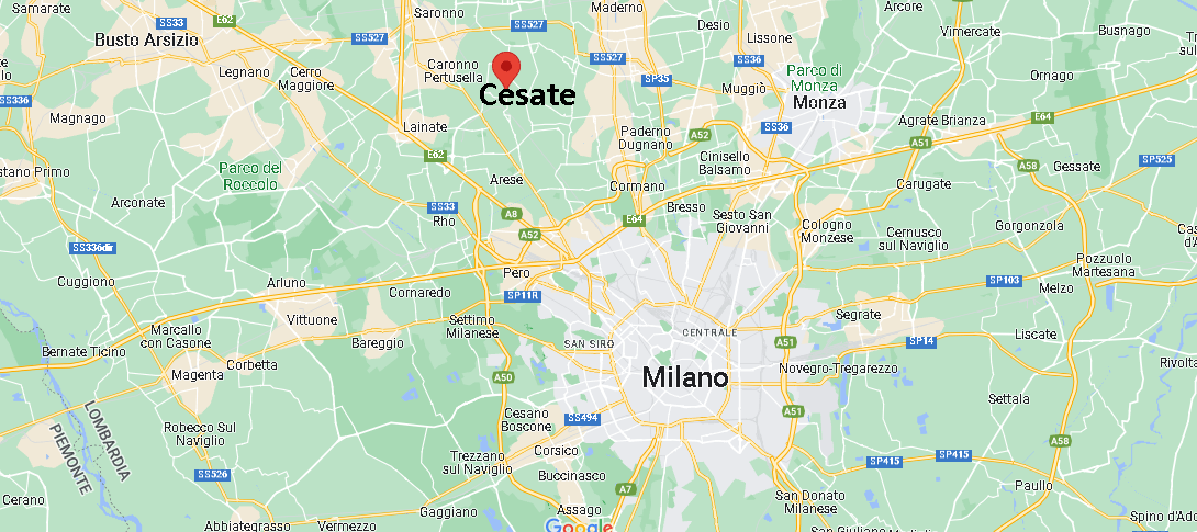 Dove si trova Cesate