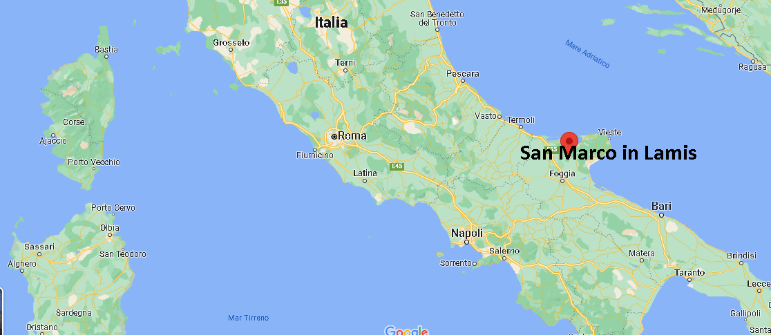 Dove si trova San Marco in Lamis
