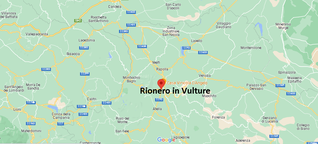 In che provincia si trova Rionero in Vulture
