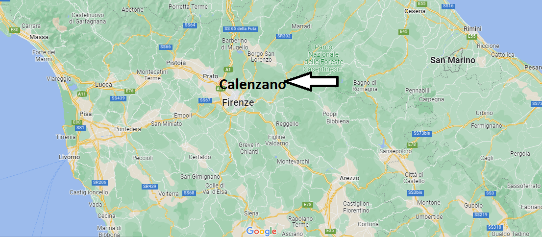 Dove si trova Calenzano