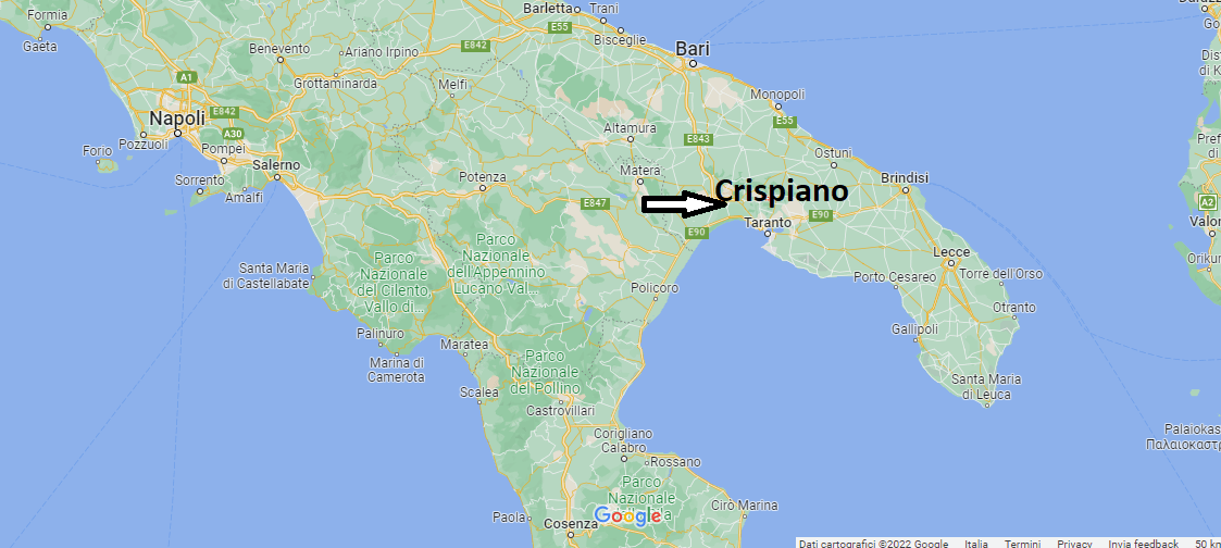 Dove si trova Crispiano