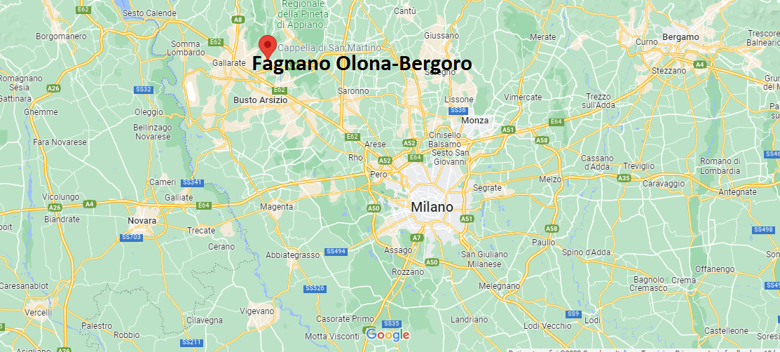 Dove si trova Fagnano Olona-Bergoro