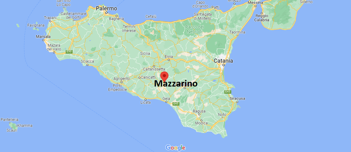 Dove si trova Mazzarino