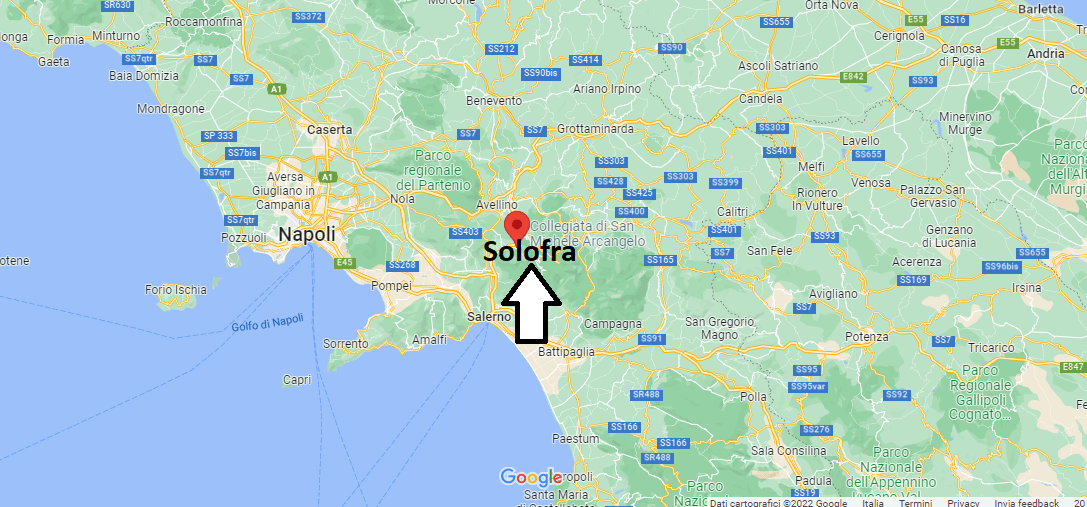 Dove si trova Solofra