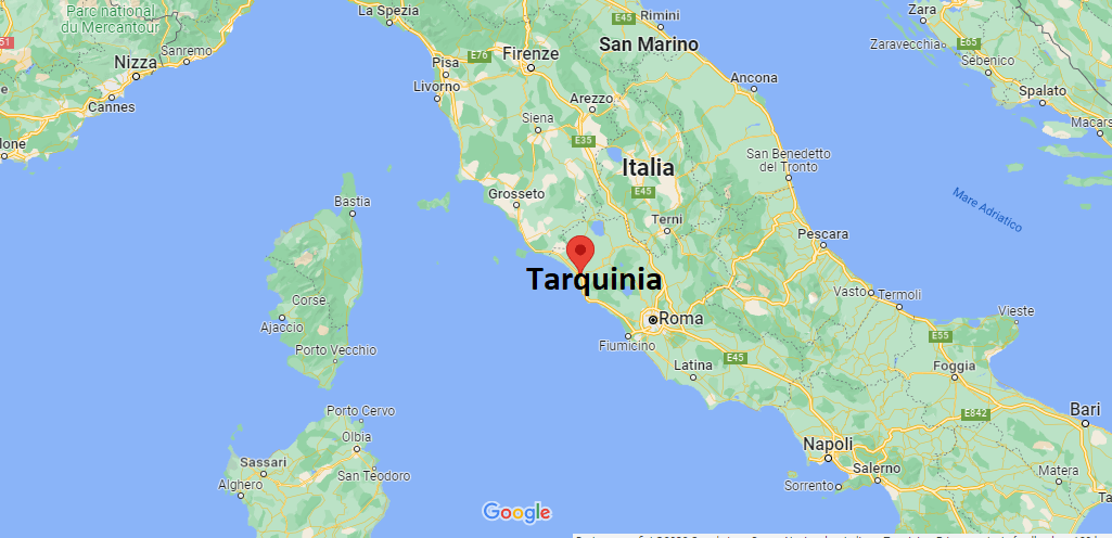 Dove si trova Tarquinia