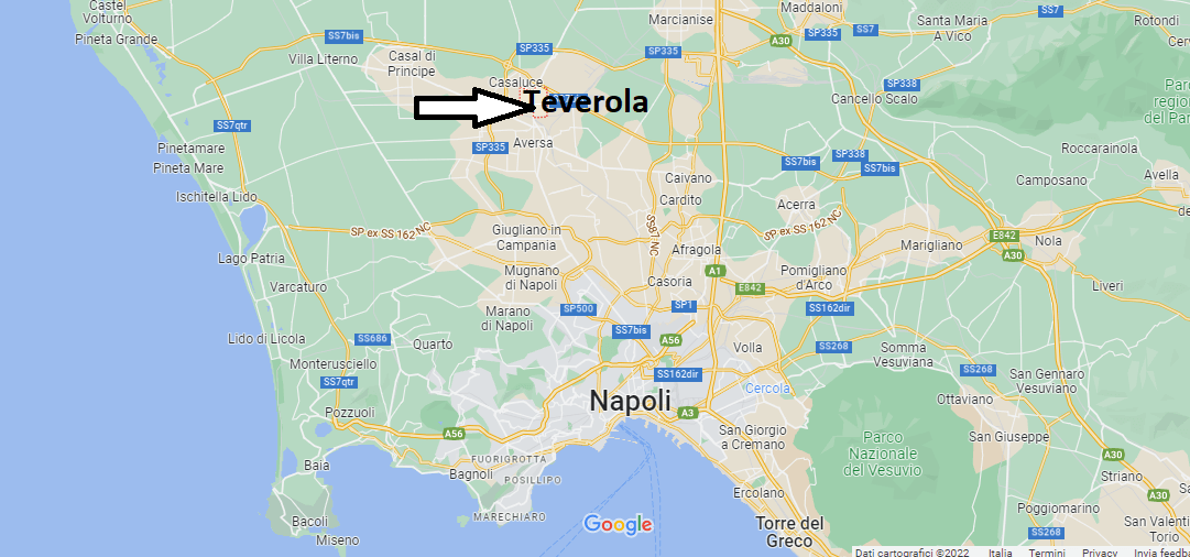 Dove si trova Teverola