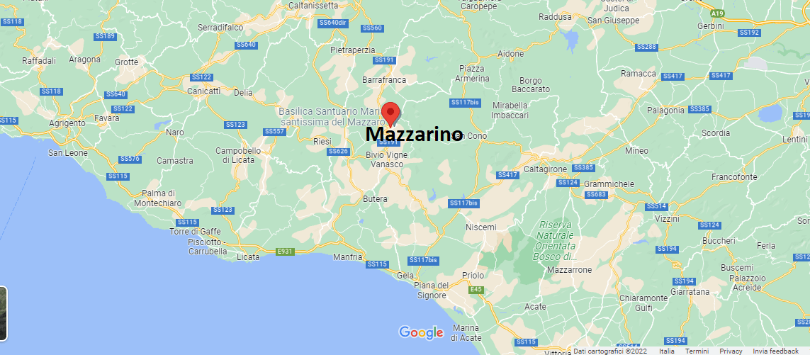 In che provincia si trova Mazzarino