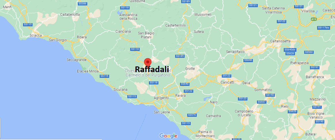 In quale regione si trova Raffadali