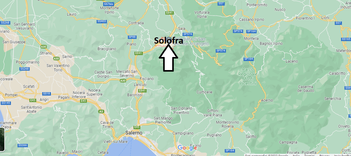 In quale regione si trova Solofra